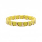Bohemian Color Block Beaded Bracelet with Gold-Rimmed Heart Charm | Handmade Fashion Jewelry Wholesale | China Factory Direct Supplier variation Bohemian Color Block Beaded Bracelet with Gold-Rimmed Heart Charm | Handmade Fashion Jewelry Wholesale | China Factory Direct Supplier - BR-EN-1103