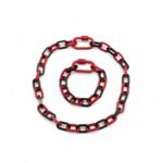 2025 Hot Selling Amazon Xiyin Daifa Popular Exaggerated Mountaineering Buckle Colorful Candy Cuban Chain Necklace Set variation 2025 Hot Selling Amazon Xiyin Daifa Popular Exaggerated Mountaineering Buckle Colorful Candy Cuban Chain Necklace Set - BR-EN-1506