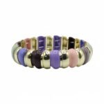 Autumn & Winter Geometric Asymmetrical Enamel Bracelet | Trendy European & American Statement Jewelry | Fashionable Stretch Bracelet for Women | Wholesale Factory Direct variation Autumn & Winter Geometric Asymmetrical Enamel Bracelet | Trendy European & American Statement Jewelry | Fashionable Stretch Bracelet for Women | Wholesale Factory Direct - BR-EN-1601