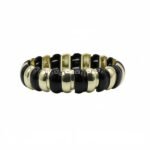 Autumn & Winter Geometric Asymmetrical Enamel Bracelet | Trendy European & American Statement Jewelry | Fashionable Stretch Bracelet for Women | Wholesale Factory Direct variation Autumn & Winter Geometric Asymmetrical Enamel Bracelet | Trendy European & American Statement Jewelry | Fashionable Stretch Bracelet for Women | Wholesale Factory Direct - BR-EN-1603