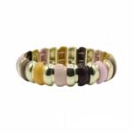 Autumn & Winter Geometric Asymmetrical Enamel Bracelet | Trendy European & American Statement Jewelry | Fashionable Stretch Bracelet for Women | Wholesale Factory Direct variation Autumn & Winter Geometric Asymmetrical Enamel Bracelet | Trendy European & American Statement Jewelry | Fashionable Stretch Bracelet for Women | Wholesale Factory Direct - BR-EN-1609