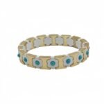 Colorful Flower Enamel Bracelet | Bohemian DIY Painted Stretch Bracelet for Women | European & American Trendy Colorblock Jewelry | Fashionable Stackable Bracelet | In Stock variation Colorful Flower Enamel Bracelet | Bohemian DIY Painted Stretch Bracelet for Women | European & American Trendy Colorblock Jewelry | Fashionable Stackable Bracelet | In Stock - BR-EN-2603