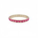 Colorful Heart Enamel Bracelet | Luxury Colorblock Heart-Shaped Stretch Bracelet for Women | European & American Fashion Jewelry | Stackable Statement Bracelet | China Enamel Jewelry Manufacturer & OEM Supplier variation Colorful Heart Enamel Bracelet | Luxury Colorblock Heart-Shaped Stretch Bracelet for Women | European & American Fashion Jewelry | Stackable Statement Bracelet | China Enamel Jewelry Manufacturer & OEM Supplier - BR-EN-608