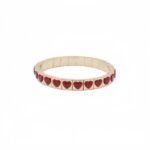 Colorful Heart Enamel Bracelet | Luxury Colorblock Heart-Shaped Stretch Bracelet for Women | European & American Fashion Jewelry | Stackable Statement Bracelet | China Enamel Jewelry Manufacturer & OEM Supplier variation Colorful Heart Enamel Bracelet | Luxury Colorblock Heart-Shaped Stretch Bracelet for Women | European & American Fashion Jewelry | Stackable Statement Bracelet | China Enamel Jewelry Manufacturer & OEM Supplier - BR-EN-611