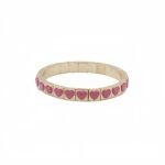 Colorful Heart Enamel Bracelet | Luxury Colorblock Heart-Shaped Stretch Bracelet for Women | European & American Fashion Jewelry | Stackable Statement Bracelet | China Enamel Jewelry Manufacturer & OEM Supplier variation Colorful Heart Enamel Bracelet | Luxury Colorblock Heart-Shaped Stretch Bracelet for Women | European & American Fashion Jewelry | Stackable Statement Bracelet | China Enamel Jewelry Manufacturer & OEM Supplier - BR-EN-613