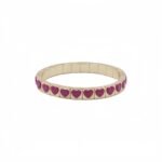Colorful Heart Enamel Bracelet | Luxury Colorblock Heart-Shaped Stretch Bracelet for Women | European & American Fashion Jewelry | Stackable Statement Bracelet | China Enamel Jewelry Manufacturer & OEM Supplier variation Colorful Heart Enamel Bracelet | Luxury Colorblock Heart-Shaped Stretch Bracelet for Women | European & American Fashion Jewelry | Stackable Statement Bracelet | China Enamel Jewelry Manufacturer & OEM Supplier - BR-EN-614