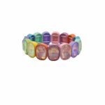 European and American Colourful Crystal Macaron Enamel Tile Stretch Bracelet, Best Selling Exclusive Mocha Crystal Enamel Bracelets Jewelry, Alloy Colorblock Tile Bead Bracelet Manufacturer China. variation European and American Colourful Crystal Macaron Enamel Tile Stretch Bracelet, Best Selling Exclusive Mocha Crystal Enamel Bracelets Jewelry, Alloy Colorblock Tile Bead Bracelet Manufacturer China. - MB-EN-007