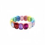 European and American Colourful Crystal Macaron Enamel Tile Stretch Bracelet, Best Selling Exclusive Mocha Crystal Enamel Bracelets Jewelry, Alloy Colorblock Tile Bead Bracelet Manufacturer China. variation European and American Colourful Crystal Macaron Enamel Tile Stretch Bracelet, Best Selling Exclusive Mocha Crystal Enamel Bracelets Jewelry, Alloy Colorblock Tile Bead Bracelet Manufacturer China. - MB-EN-016
