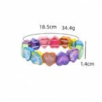 Best-Selling Mocha Crystal Diamond Heart Alloy Elastic Cuff Enamel Bracelet for Women | Square Colorful Crystal Rainbow Colorblock Elastic Beaded Bracelets for Amazon, European & American Markets | Boho Stackable Tila Bead Bracelets, OEM & ODM China Factory variation Best-Selling Mocha Crystal Diamond Heart Alloy Elastic Cuff Enamel Bracelet for Women | Square Colorful Crystal Rainbow Colorblock Elastic Beaded Bracelets for Amazon, European & American Markets | Boho Stackable Tila Bead Bracelets, OEM & ODM China Factory - MB-EN-1115