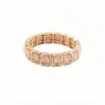 European and American Cross-Border Hot-Selling Colorful Mocha Crystal Alloy Bracelets, Fashionable and Exaggerated Elastic Bracelets, Wholesale Factory Direct Sales variation European and American Cross-Border Hot-Selling Colorful Mocha Crystal Alloy Bracelets, Fashionable and Exaggerated Elastic Bracelets, Wholesale Factory Direct Sales - MB-EN-1401
