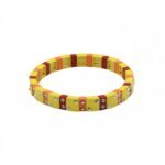 New Colorful Geometric Tile Bead Bracelet for Women | Diamond Inlaid Rainbow Stretch Bracelet | European & American Fashion Layered Stackable Jewelry | Trendy Colorblock Bohemian Accessories | Wholesale Enamel Bracelet Manufacturer | OEM & ODM Jewelry Factory variation New Colorful Geometric Tile Bead Bracelet for Women | Diamond Inlaid Rainbow Stretch Bracelet | European & American Fashion Layered Stackable Jewelry | Trendy Colorblock Bohemian Accessories | Wholesale Enamel Bracelet Manufacturer | OEM & ODM Jewelry Factory - BR-EN-2703