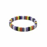 New Colorful Geometric Tile Bead Bracelet for Women | Diamond Inlaid Rainbow Stretch Bracelet | European & American Fashion Layered Stackable Jewelry | Trendy Colorblock Bohemian Accessories | Wholesale Enamel Bracelet Manufacturer | OEM & ODM Jewelry Factory variation New Colorful Geometric Tile Bead Bracelet for Women | Diamond Inlaid Rainbow Stretch Bracelet | European & American Fashion Layered Stackable Jewelry | Trendy Colorblock Bohemian Accessories | Wholesale Enamel Bracelet Manufacturer | OEM & ODM Jewelry Factory - BR-EN-2704