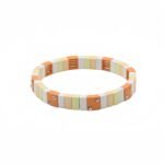 New Colorful Geometric Tile Bead Bracelet for Women | Diamond Inlaid Rainbow Stretch Bracelet | European & American Fashion Layered Stackable Jewelry | Trendy Colorblock Bohemian Accessories | Wholesale Enamel Bracelet Manufacturer | OEM & ODM Jewelry Factory variation New Colorful Geometric Tile Bead Bracelet for Women | Diamond Inlaid Rainbow Stretch Bracelet | European & American Fashion Layered Stackable Jewelry | Trendy Colorblock Bohemian Accessories | Wholesale Enamel Bracelet Manufacturer | OEM & ODM Jewelry Factory - BR-EN-2705
