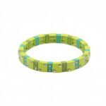 New Colorful Geometric Tile Bead Bracelet for Women | Diamond Inlaid Rainbow Stretch Bracelet | European & American Fashion Layered Stackable Jewelry | Trendy Colorblock Bohemian Accessories | Wholesale Enamel Bracelet Manufacturer | OEM & ODM Jewelry Factory variation New Colorful Geometric Tile Bead Bracelet for Women | Diamond Inlaid Rainbow Stretch Bracelet | European & American Fashion Layered Stackable Jewelry | Trendy Colorblock Bohemian Accessories | Wholesale Enamel Bracelet Manufacturer | OEM & ODM Jewelry Factory - BR-EN-2706