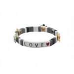 LOVE Flower Enamel Bracelet for Women Valentine’s Day Letter & Heart Couple Bracelet Colorful Geometric Colorblock Elastic Stretch Jewelry Romantic Bohemian Stackable Bracelet & Gift Trendy Fashion Jewelry for USA & European Markets Wholesale Manufacturer OEM & ODM Factory Direct variation LOVE Flower Enamel Bracelet for Women Valentine’s Day Letter & Heart Couple Bracelet Colorful Geometric Colorblock Elastic Stretch Jewelry Romantic Bohemian Stackable Bracelet & Gift Trendy Fashion Jewelry for USA & European Markets Wholesale Manufacturer OEM & ODM Factory Direct - BR-EN-2803