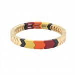 Bohemian DIY Arrow Enamel Bracelet for Women | Colorful Alloy Hand-Painted Stretch Bracelet | European & American Trendy Fashion Jewelry | Stackable Boho Bracelet for Everyday Wear | In Stock | Wholesale Enamel Jewelry Manufacturer | OEM & ODM Factory Direct variation Bohemian DIY Arrow Enamel Bracelet for Women | Colorful Alloy Hand-Painted Stretch Bracelet | European & American Trendy Fashion Jewelry | Stackable Boho Bracelet for Everyday Wear | In Stock | Wholesale Enamel Jewelry Manufacturer | OEM & ODM Factory Direct - BR-EN-2913