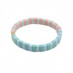 Bohemian Macaron Color Enamel Bracelet for Women & Men Colorblock Hand-Painted Elastic Stretch Bracelet Colorful Enamel Tile Bead Stackable Jewelry Trendy Unisex Fashion Bracelet for USA & European Markets Wholesale Enamel Jewelry Manufacturer OEM & ODM Factory Direct variation Bohemian Macaron Color Enamel Bracelet for Women & Men Colorblock Hand-Painted Elastic Stretch Bracelet Colorful Enamel Tile Bead Stackable Jewelry Trendy Unisex Fashion Bracelet for USA & European Markets Wholesale Enamel Jewelry Manufacturer OEM & ODM Factory Direct - BR-EN-3004