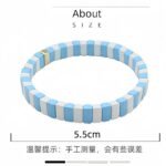 Bohemian Macaron Color Enamel Bracelet for Women & Men Colorblock Hand-Painted Elastic Stretch Bracelet Colorful Enamel Tile Bead Stackable Jewelry Trendy Unisex Fashion Bracelet for USA & European Markets Wholesale Enamel Jewelry Manufacturer OEM & ODM Factory Direct variation Bohemian Macaron Color Enamel Bracelet for Women & Men Colorblock Hand-Painted Elastic Stretch Bracelet Colorful Enamel Tile Bead Stackable Jewelry Trendy Unisex Fashion Bracelet for USA & European Markets Wholesale Enamel Jewelry Manufacturer OEM & ODM Factory Direct - BR-EN-3017