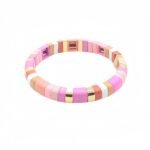 Bohemian Colorful Beaded Bracelet for Women | High-End Niche Summer Jewelry | Macaron Color Enamel Elastic Stretch Bracelet | Colorful Tile Bead Stackable Bracelet | Trendy Boho Fashion Accessory for USA & European Markets | Wholesale Enamel Jewelry Manufacturer | OEM & ODM China Factory variation Bohemian Colorful Beaded Bracelet for Women | High-End Niche Summer Jewelry | Macaron Color Enamel Elastic Stretch Bracelet | Colorful Tile Bead Stackable Bracelet | Trendy Boho Fashion Accessory for USA & European Markets | Wholesale Enamel Jewelry Manufacturer | OEM & ODM China Factory - BR-EN-3201