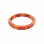 Bohemian Colorful Beaded Bracelet for Women | High-End Niche Summer Jewelry | Macaron Color Enamel Elastic Stretch Bracelet | Colorful Tile Bead Stackable Bracelet | Trendy Boho Fashion Accessory for USA & European Markets | Wholesale Enamel Jewelry Manufacturer | OEM & ODM China Factory variation Bohemian Colorful Beaded Bracelet for Women | High-End Niche Summer Jewelry | Macaron Color Enamel Elastic Stretch Bracelet | Colorful Tile Bead Stackable Bracelet | Trendy Boho Fashion Accessory for USA & European Markets | Wholesale Enamel Jewelry Manufacturer | OEM & ODM China Factory - BR-EN-3204