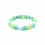 Bohemian Colorful Beaded Bracelet for Women | High-End Niche Summer Jewelry | Macaron Color Enamel Elastic Stretch Bracelet | Colorful Tile Bead Stackable Bracelet | Trendy Boho Fashion Accessory for USA & European Markets | Wholesale Enamel Jewelry Manufacturer | OEM & ODM China Factory variation Bohemian Colorful Beaded Bracelet for Women | High-End Niche Summer Jewelry | Macaron Color Enamel Elastic Stretch Bracelet | Colorful Tile Bead Stackable Bracelet | Trendy Boho Fashion Accessory for USA & European Markets | Wholesale Enamel Jewelry Manufacturer | OEM & ODM China Factory - BR-EN-3208