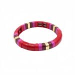 Bohemian Colorful Beaded Bracelet for Women | High-End Niche Summer Jewelry | Macaron Color Enamel Elastic Stretch Bracelet | Colorful Tile Bead Stackable Bracelet | Trendy Boho Fashion Accessory for USA & European Markets | Wholesale Enamel Jewelry Manufacturer | OEM & ODM China Factory variation Bohemian Colorful Beaded Bracelet for Women | High-End Niche Summer Jewelry | Macaron Color Enamel Elastic Stretch Bracelet | Colorful Tile Bead Stackable Bracelet | Trendy Boho Fashion Accessory for USA & European Markets | Wholesale Enamel Jewelry Manufacturer | OEM & ODM China Factory - BR-EN-3219