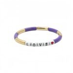 Love Heart Enamel Stretch Bracelet for Women | Colorful Colorblock Tile Bead Bracelet | Bohemian Elastic Jewelry for Valentine’s Day | Trendy Fashion Bracelet | China Jewelry Manufacturer | OEM & ODM Supplier variation Love Heart Enamel Stretch Bracelet for Women | Colorful Colorblock Tile Bead Bracelet | Bohemian Elastic Jewelry for Valentine’s Day | Trendy Fashion Bracelet | China Jewelry Manufacturer | OEM & ODM Supplier - BR-EN-3707