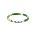 Love Heart Enamel Stretch Bracelet for Women | Colorful Colorblock Tile Bead Bracelet | Bohemian Elastic Jewelry for Valentine’s Day | Trendy Fashion Bracelet | China Jewelry Manufacturer | OEM & ODM Supplier variation Love Heart Enamel Stretch Bracelet for Women | Colorful Colorblock Tile Bead Bracelet | Bohemian Elastic Jewelry for Valentine’s Day | Trendy Fashion Bracelet | China Jewelry Manufacturer | OEM & ODM Supplier - BR-EN-3713
