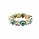 Mocha Crystal Diamond Heart Enamel Bracelet for Women | Colorful Rainbow Tila Tile Bead Stretch Bracelet | Square Colorblock Stackable Boho Jewelry | Wholesale Bracelet Supplier | OEM & ODM Factory Direct variation Mocha Crystal Diamond Heart Enamel Bracelet for Women | Colorful Rainbow Tila Tile Bead Stretch Bracelet | Square Colorblock Stackable Boho Jewelry | Wholesale Bracelet Supplier | OEM & ODM Factory Direct - MB-EN-102