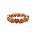 Mocha Crystal Diamond Heart Enamel Bracelet for Women | Colorful Rainbow Tila Tile Bead Stretch Bracelet | Square Colorblock Stackable Boho Jewelry | Wholesale Bracelet Supplier | OEM & ODM Factory Direct variation Mocha Crystal Diamond Heart Enamel Bracelet for Women | Colorful Rainbow Tila Tile Bead Stretch Bracelet | Square Colorblock Stackable Boho Jewelry | Wholesale Bracelet Supplier | OEM & ODM Factory Direct - MB-EN-108