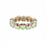 Mocha Crystal Diamond Heart Enamel Bracelet for Women | Colorful Rainbow Tila Tile Bead Stretch Bracelet | Square Colorblock Stackable Boho Jewelry | Wholesale Bracelet Supplier | OEM & ODM Factory Direct variation Mocha Crystal Diamond Heart Enamel Bracelet for Women | Colorful Rainbow Tila Tile Bead Stretch Bracelet | Square Colorblock Stackable Boho Jewelry | Wholesale Bracelet Supplier | OEM & ODM Factory Direct - MB-EN-113