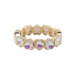 Mocha Crystal Diamond Heart Enamel Bracelet for Women | Colorful Rainbow Tila Tile Bead Stretch Bracelet | Square Colorblock Stackable Boho Jewelry | Wholesale Bracelet Supplier | OEM & ODM Factory Direct variation Mocha Crystal Diamond Heart Enamel Bracelet for Women | Colorful Rainbow Tila Tile Bead Stretch Bracelet | Square Colorblock Stackable Boho Jewelry | Wholesale Bracelet Supplier | OEM & ODM Factory Direct - MB-EN-115