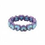 Heart Enamel Bracelet for Women Crystal Diamond Heart Charm Colorblock Tila Tile Stretch Bracelet Rainbow Square Bead Stackable Bohemian Fashion Jewelry Trendy Accessories for Amazon Sellers, Boutiques & European Markets Wholesale Bracelet Supplier OEM ODM Factory Direct variation Heart Enamel Bracelet for Women Crystal Diamond Heart Charm Colorblock Tila Tile Stretch Bracelet Rainbow Square Bead Stackable Bohemian Fashion Jewelry Trendy Accessories for Amazon Sellers, Boutiques & European Markets Wholesale Bracelet Supplier OEM ODM Factory Direct - MB-EN-1813