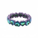 Heart Enamel Bracelet for Women Crystal Diamond Heart Charm Colorblock Tila Tile Stretch Bracelet Rainbow Square Bead Stackable Bohemian Fashion Jewelry Trendy Accessories for Amazon Sellers, Boutiques & European Markets Wholesale Bracelet Supplier OEM ODM Factory Direct variation Heart Enamel Bracelet for Women Crystal Diamond Heart Charm Colorblock Tila Tile Stretch Bracelet Rainbow Square Bead Stackable Bohemian Fashion Jewelry Trendy Accessories for Amazon Sellers, Boutiques & European Markets Wholesale Bracelet Supplier OEM ODM Factory Direct - MB-EN-1814