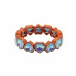 Heart Enamel Bracelet for Women Crystal Diamond Heart Charm Colorblock Tila Tile Stretch Bracelet Rainbow Square Bead Stackable Bohemian Fashion Jewelry Trendy Accessories for Amazon Sellers, Boutiques & European Markets Wholesale Bracelet Supplier OEM ODM Factory Direct variation Heart Enamel Bracelet for Women Crystal Diamond Heart Charm Colorblock Tila Tile Stretch Bracelet Rainbow Square Bead Stackable Bohemian Fashion Jewelry Trendy Accessories for Amazon Sellers, Boutiques & European Markets Wholesale Bracelet Supplier OEM ODM Factory Direct - MB-EN-1818