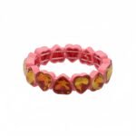 Heart Enamel Bracelet for Women Crystal Diamond Heart Charm Colorblock Tila Tile Stretch Bracelet Rainbow Square Bead Stackable Bohemian Fashion Jewelry Trendy Accessories for Amazon Sellers, Boutiques & European Markets Wholesale Bracelet Supplier OEM ODM Factory Direct variation Heart Enamel Bracelet for Women Crystal Diamond Heart Charm Colorblock Tila Tile Stretch Bracelet Rainbow Square Bead Stackable Bohemian Fashion Jewelry Trendy Accessories for Amazon Sellers, Boutiques & European Markets Wholesale Bracelet Supplier OEM ODM Factory Direct - MB-EN-1820