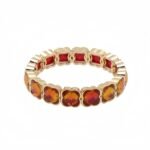 Rainbow Crystal Clover Bracelet for Women | Colorful Gemstone Stretch Bracelet | Luxury Gold Tone Four Leaf Charm Stackable Jewelry | Trendy Multicolor Statement Bracelet for USA & European Markets | Wholesale Fashion Jewelry Manufacturer | OEM & ODM Factory variation Rainbow Crystal Clover Bracelet for Women | Colorful Gemstone Stretch Bracelet | Luxury Gold Tone Four Leaf Charm Stackable Jewelry | Trendy Multicolor Statement Bracelet for USA & European Markets | Wholesale Fashion Jewelry Manufacturer | OEM & ODM Factory - MB-EN-1911