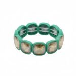 Rainbow Crystal Tile Bracelet for Women | Colorful Square Gemstone Stretch Bracelet | Crystal Colorblock Stackable Statement Jewelry | Trendy Chunky Beaded Bracelet for USA & European Fashion Markets | Wholesale Jewelry Manufacturer | OEM & ODM Factory variation Rainbow Crystal Tile Bracelet for Women | Colorful Square Gemstone Stretch Bracelet | Crystal Colorblock Stackable Statement Jewelry | Trendy Chunky Beaded Bracelet for USA & European Fashion Markets | Wholesale Jewelry Manufacturer | OEM & ODM Factory - MB-EN-2002