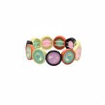 Premium Colorful Crystal Enamel Tile Stretch Bracelet, Elastic Geometric Women Rainbow Beaded Bracelets Jewelry Accessories | Colorblock Tile Bead Bracelet Manufacturer China variation Premium Colorful Crystal Enamel Tile Stretch Bracelet, Elastic Geometric Women Rainbow Beaded Bracelets Jewelry Accessories | Colorblock Tile Bead Bracelet Manufacturer China - MB-EN-219